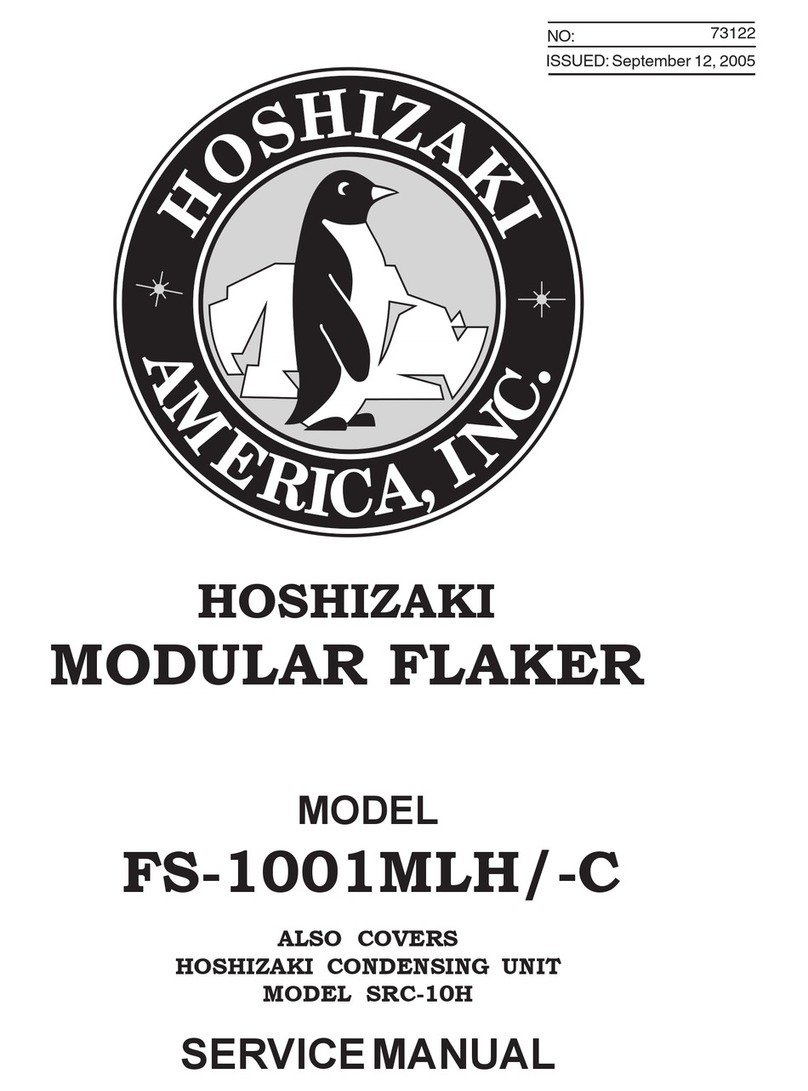 Hoshizaki FS-1001MLH User manual