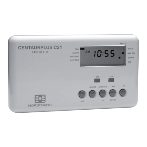 Horstmann CentaurPlus C21 Series 2 Operation instructions