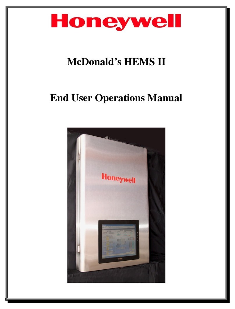 Honeywell McDonald's HEMS II User manual