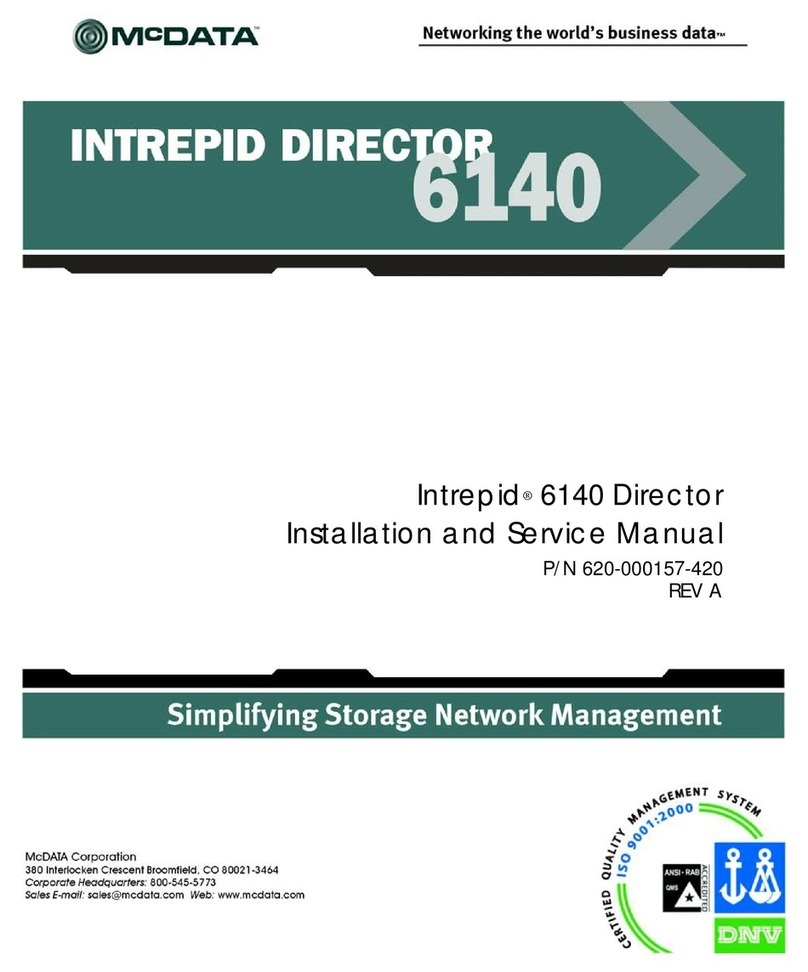 intrepid Intrepid 6140 Director Installation and service manual