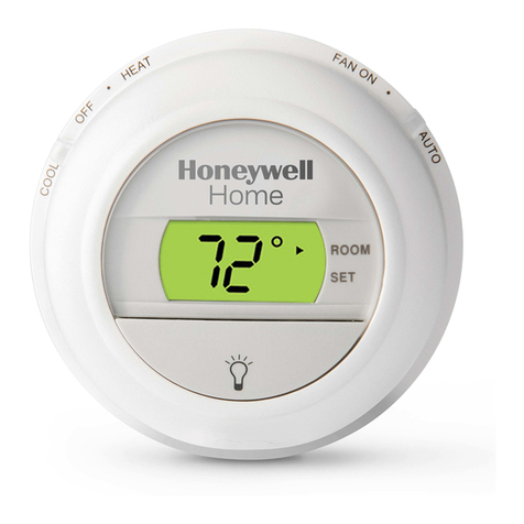 Honeywell Digital Round T8775A Product data