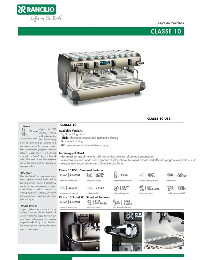 Rancilio CLASSE 10 specification