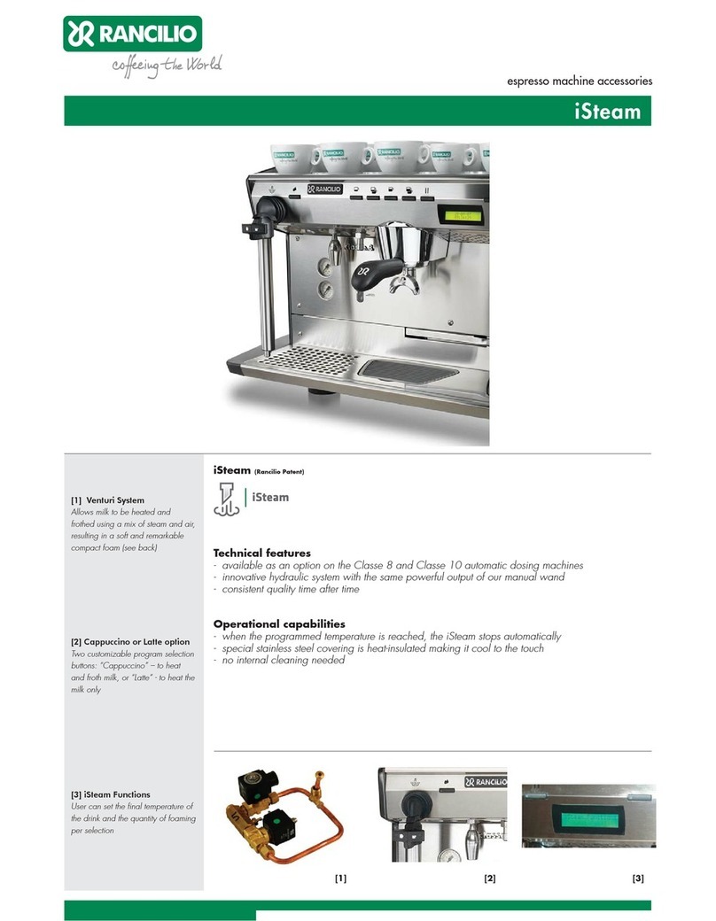 Rancilio iSteam specification
