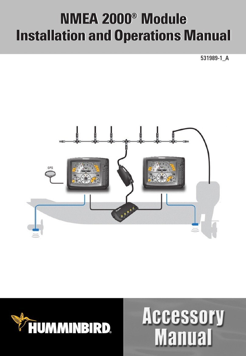 Humminbird NMEA 2000 module User manual