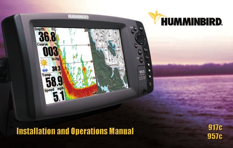 Humminbird 917C Installation and operation manual Humminbird 917C Installation and operation manual