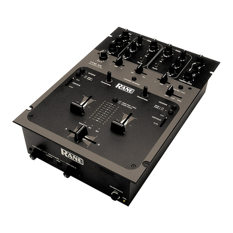 Rane TTM 56 User manual