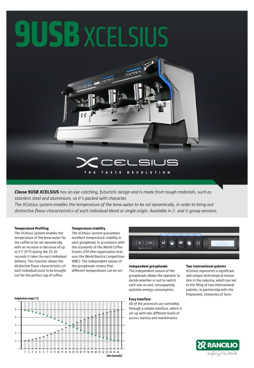 Rancilio Classe 9USB XCELSIUS specification