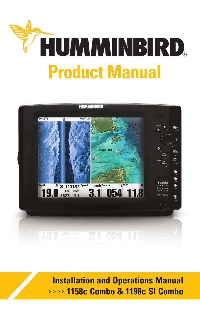 Humminbird 1158? combo User manual