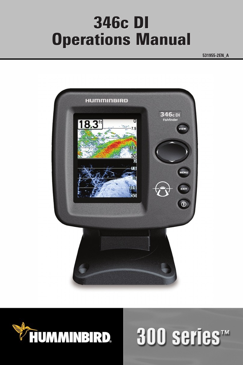 Humminbird 346c DI Operation manual
