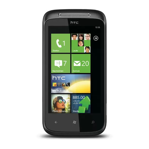 HTC 7 Mozart User manual