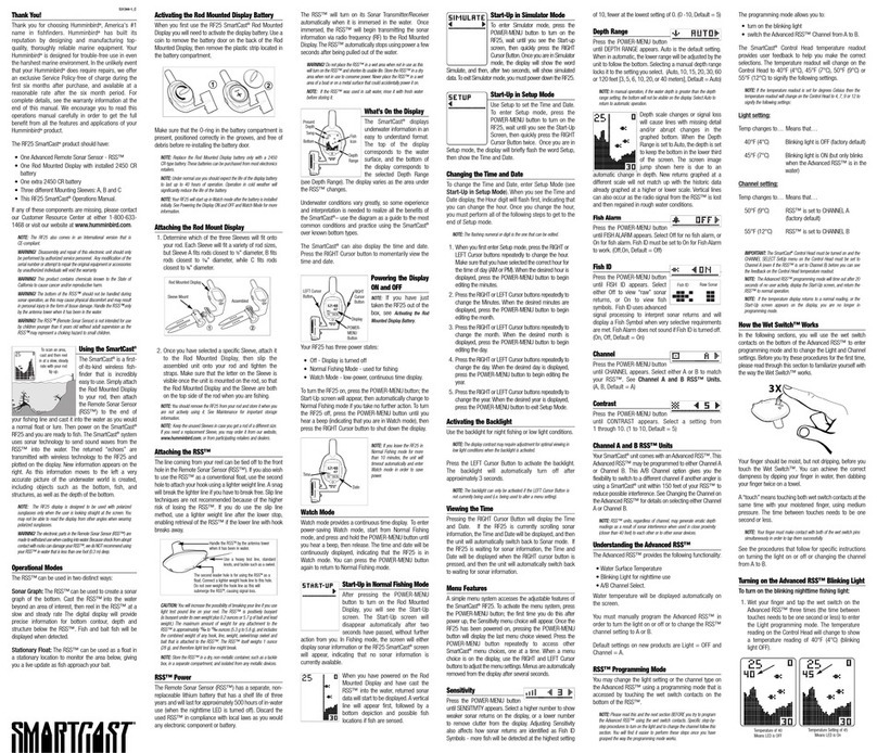 Humminbird SmartCast manual