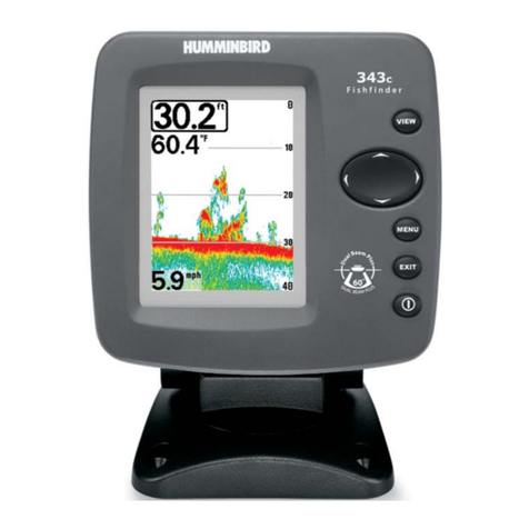 Humminbird 343C User manual