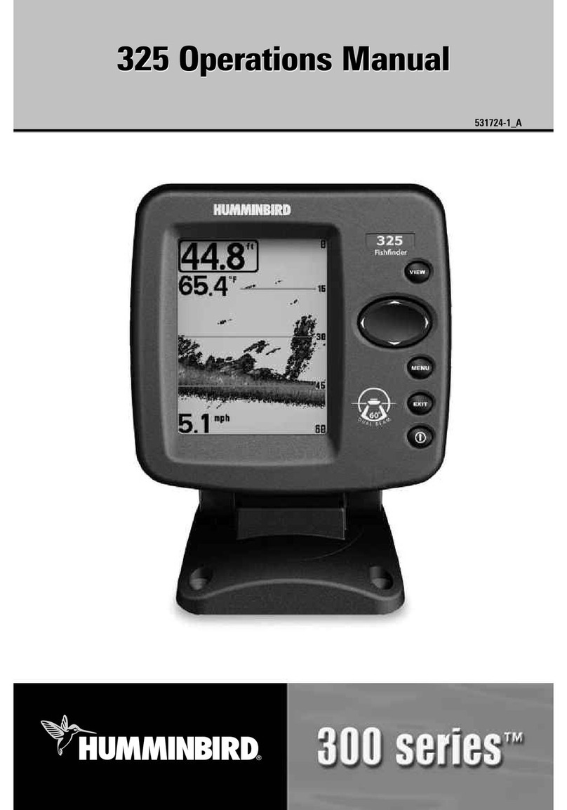 Humminbird 325 Operation manual