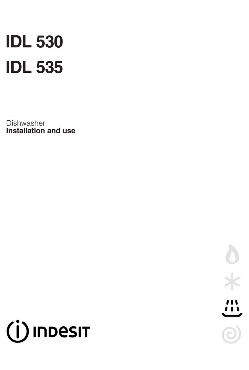 Indesit IDL 530 Installation and use