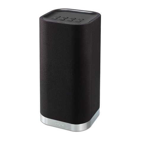 iHome iW3 air series user manual