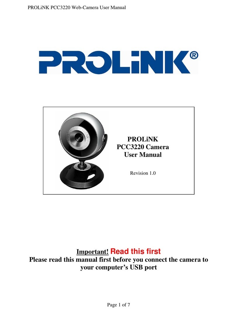 PROLiNK PCC3220 User manual