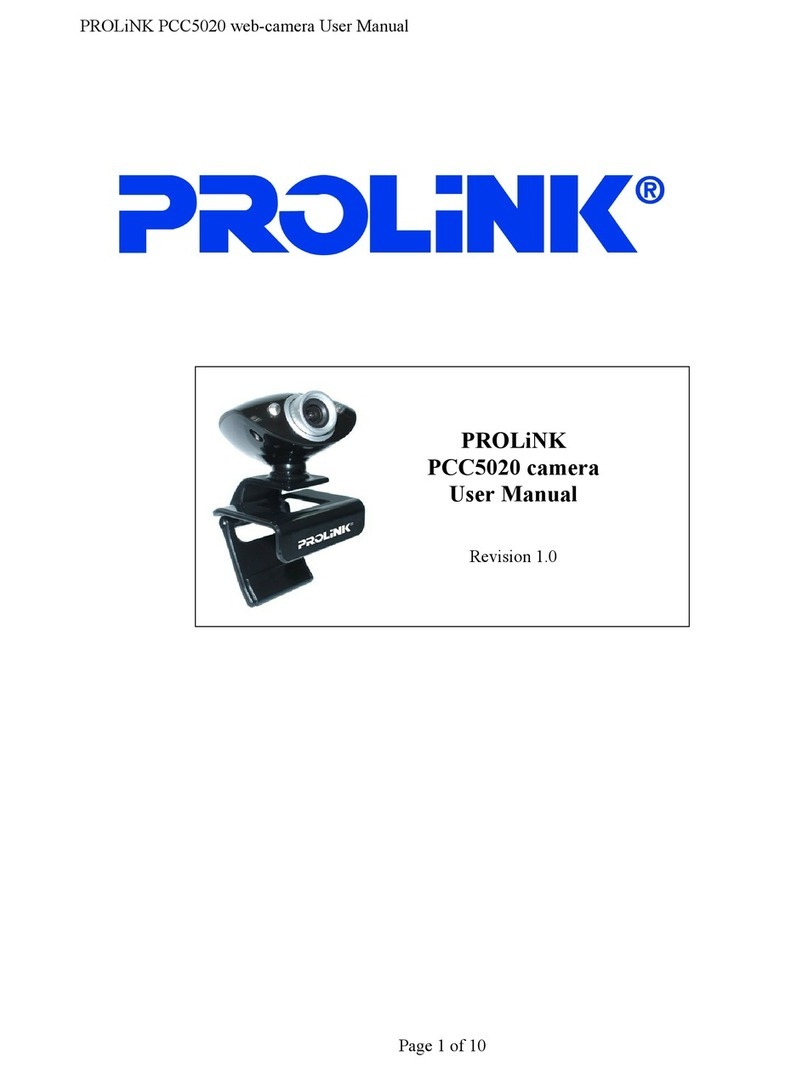 PROLiNK PCC5020 User manual