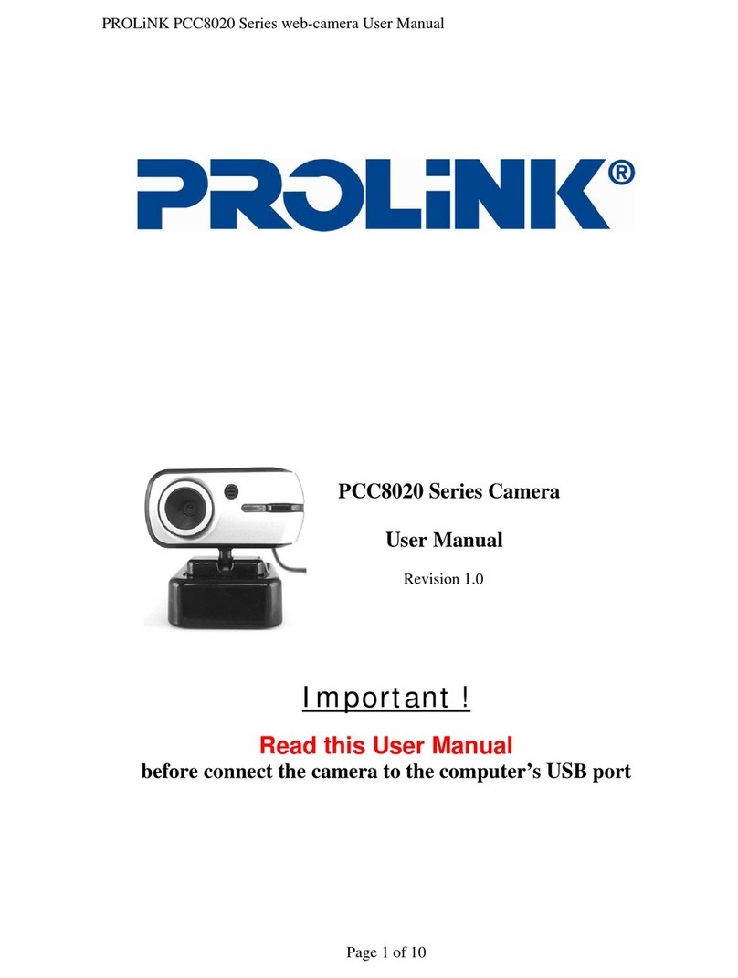 PROLiNK PCC8020 Series user manual