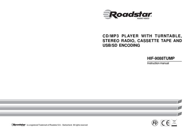 Roadstar HIF-9088TUMP instruction manual