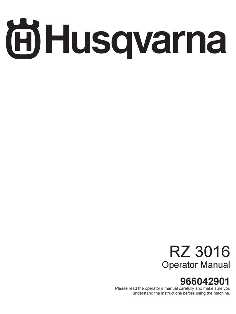 Husqvarna RZ 3016 User manual