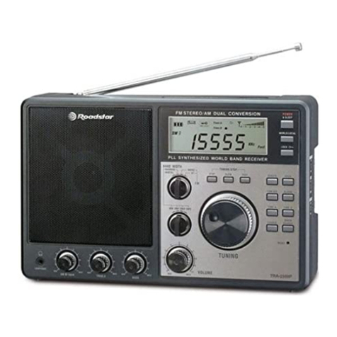 Roadstar TRA-2350P instruction manual