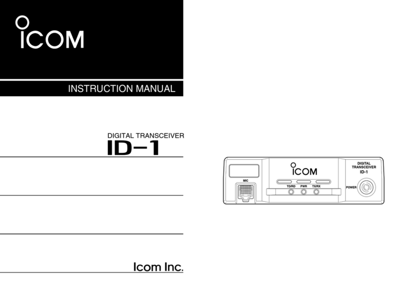 Icom ID-1 User manual
