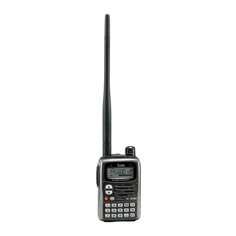 Icom IC-E90 User manual