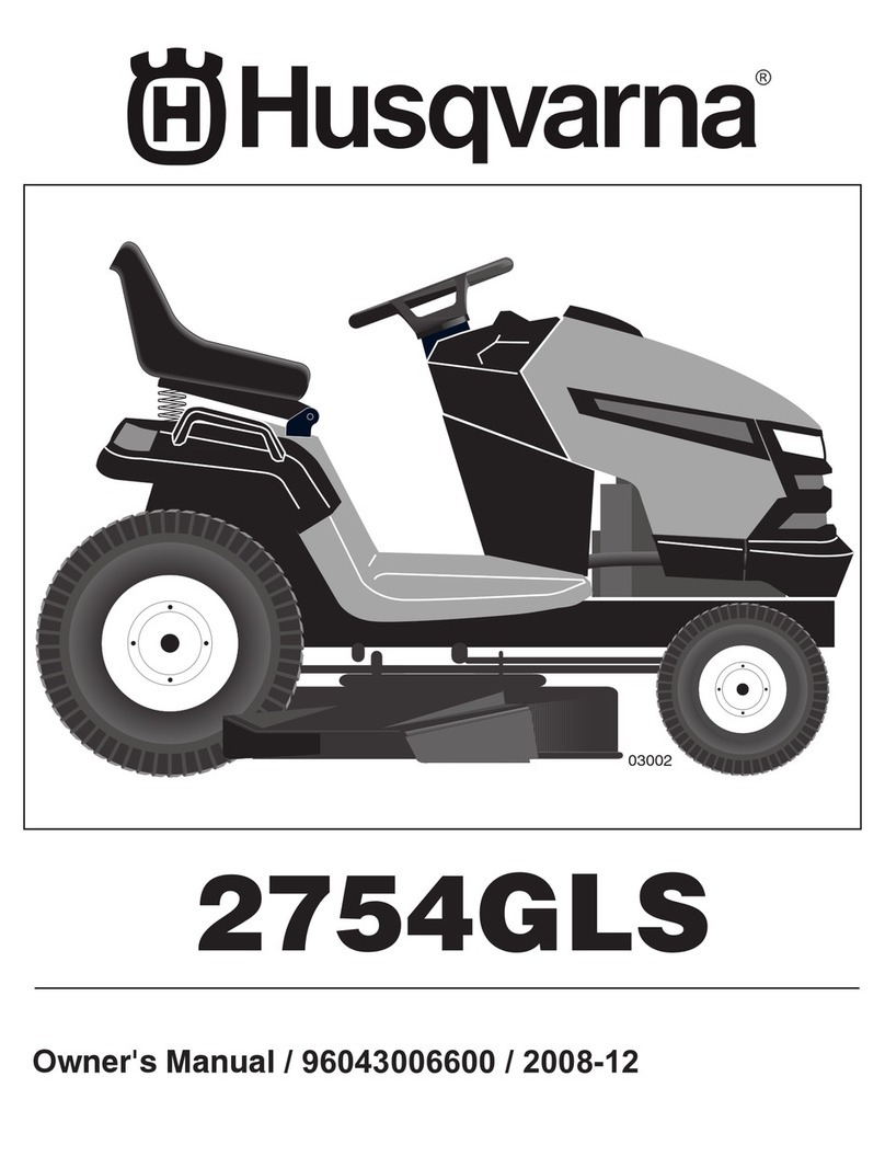Husqvarna 2754GLS owner's manual