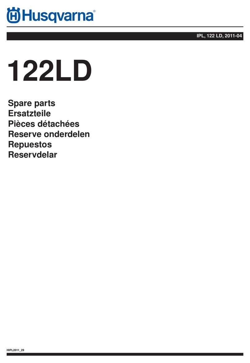 Husqvarna 122 LD X-series Spare parts