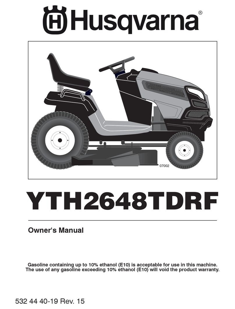 Husqvarna YTH2648TDRF User manual