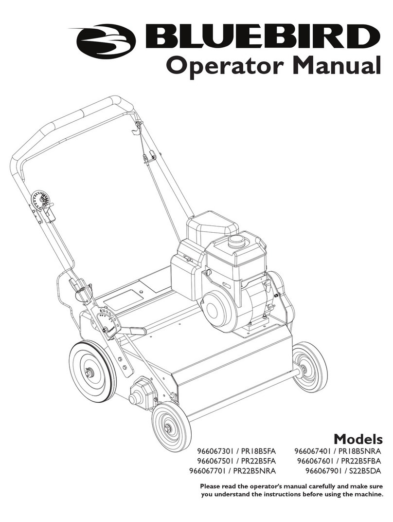 Bluebird PR18B5FA User manual Bluebird PR18B5FA User manual