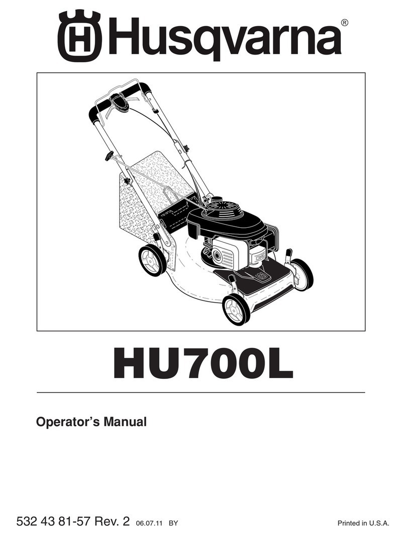 Husqvarna HU700L User manual