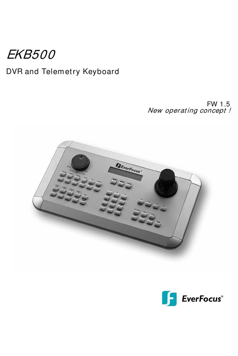 EverFocus EKB500 instruction manual