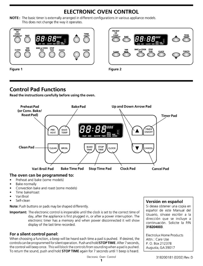 Tappan TGF657BFB1 Use and maintenance manual
