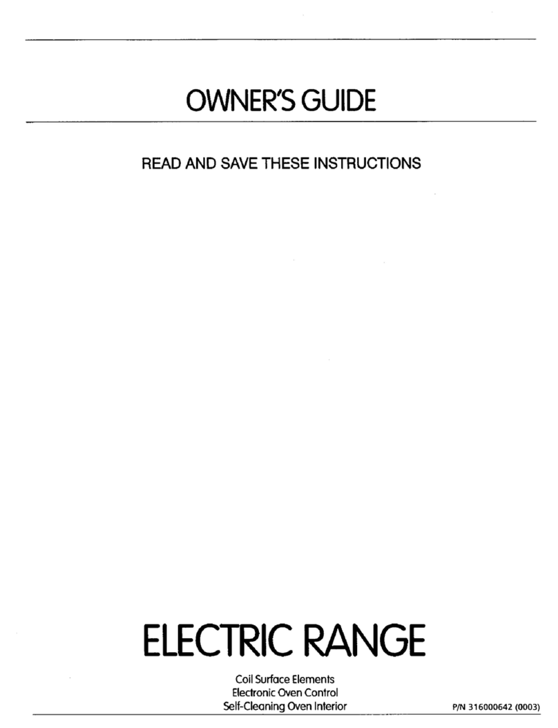 Tappan MEF352BGDA User manual
