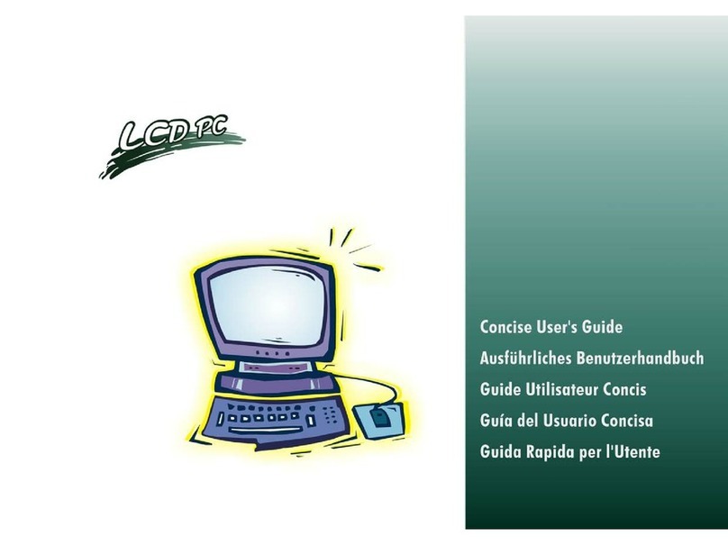 EUROCOM LCD PC user guide