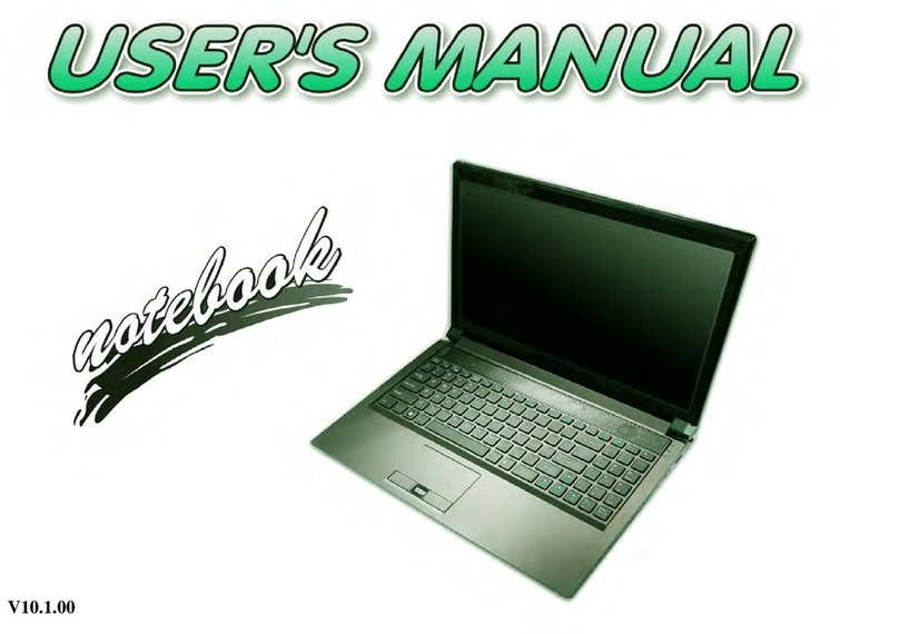 EUROCOM Notebook User manual