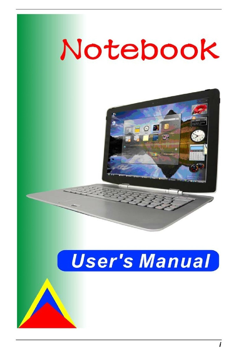 EUROCOM Notebook User manual