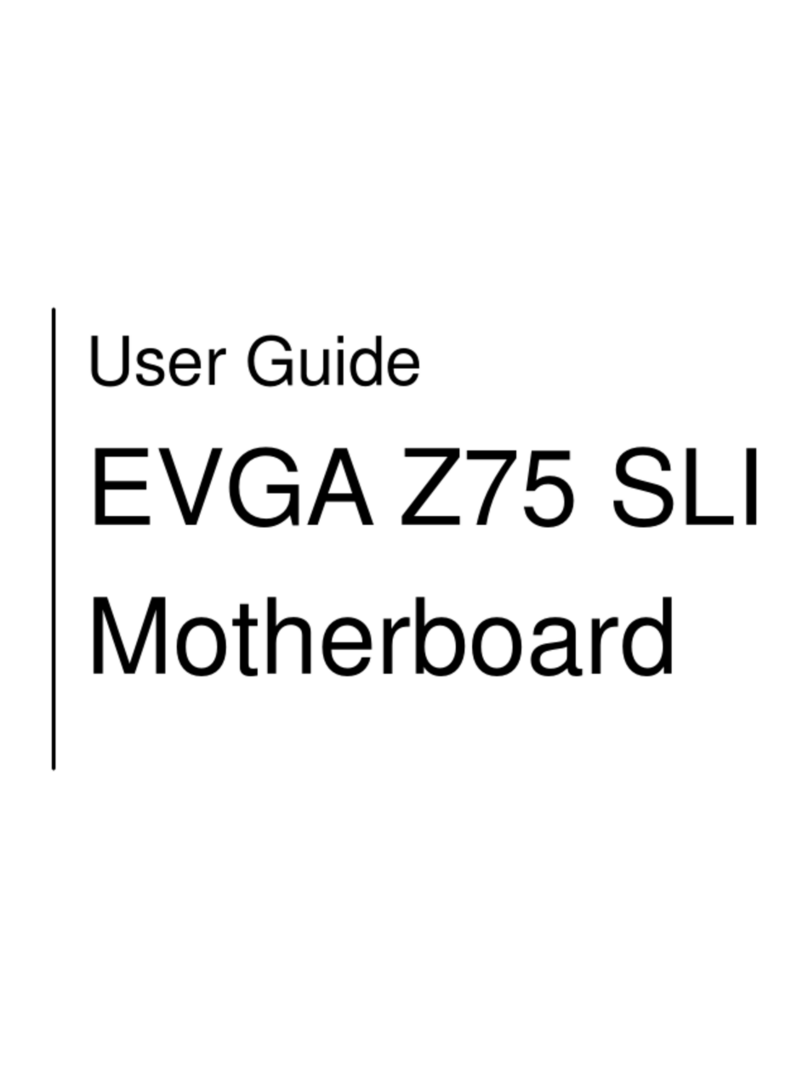 EVGA Z75 SLI User manual EVGA Z75 SLI User manual