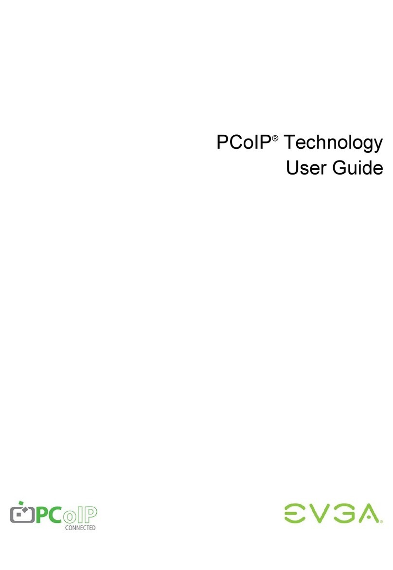EVGA PCoIP Technology User manual