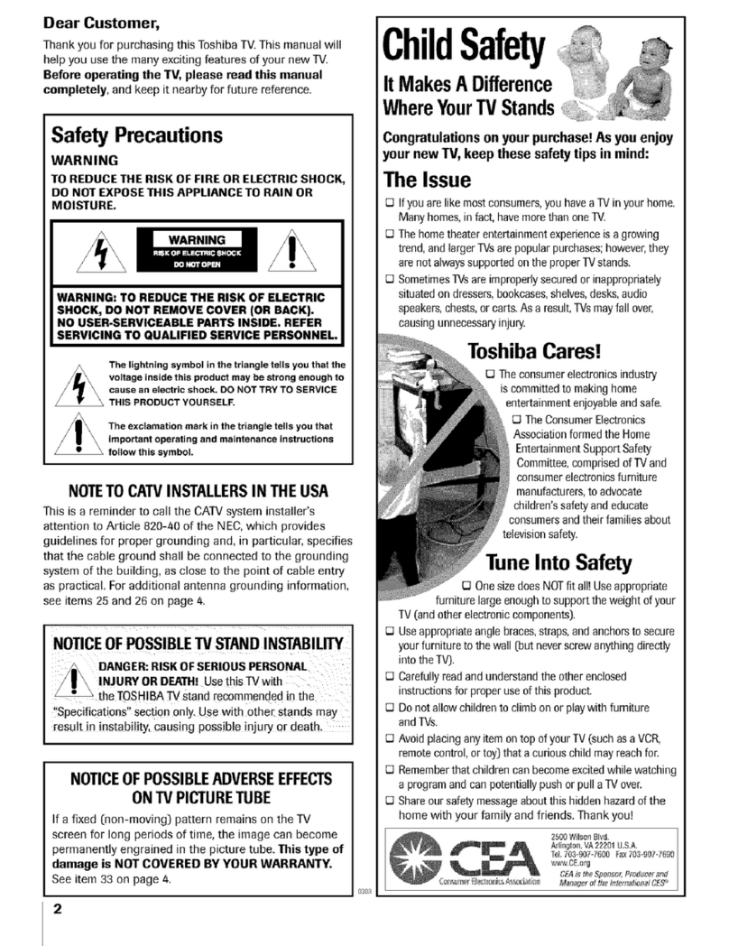 Toshiba 57H93 User manual