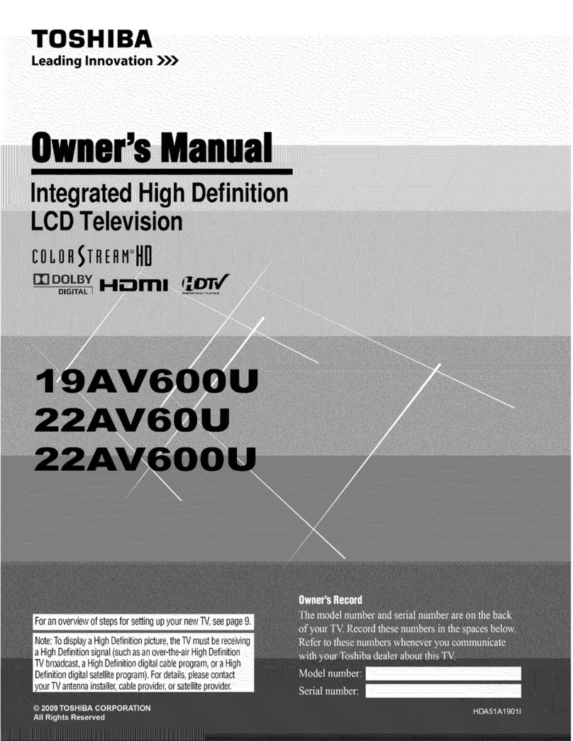 Toshiba 22AV60U User manual
