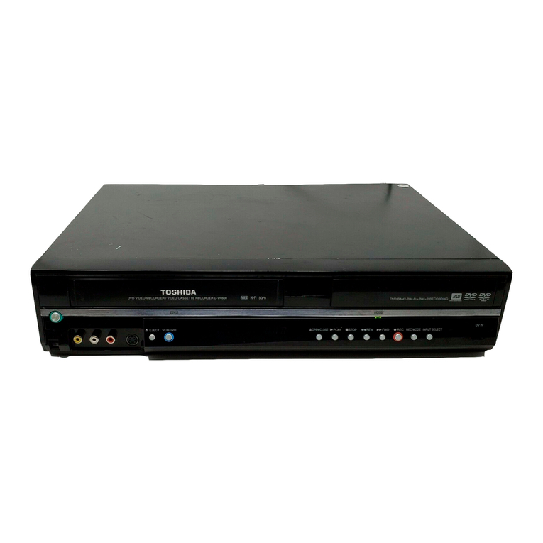 Toshiba D-VR600KU Original instructions