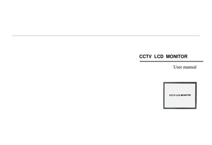 EverFocus CCTV LCD Monitor User manual