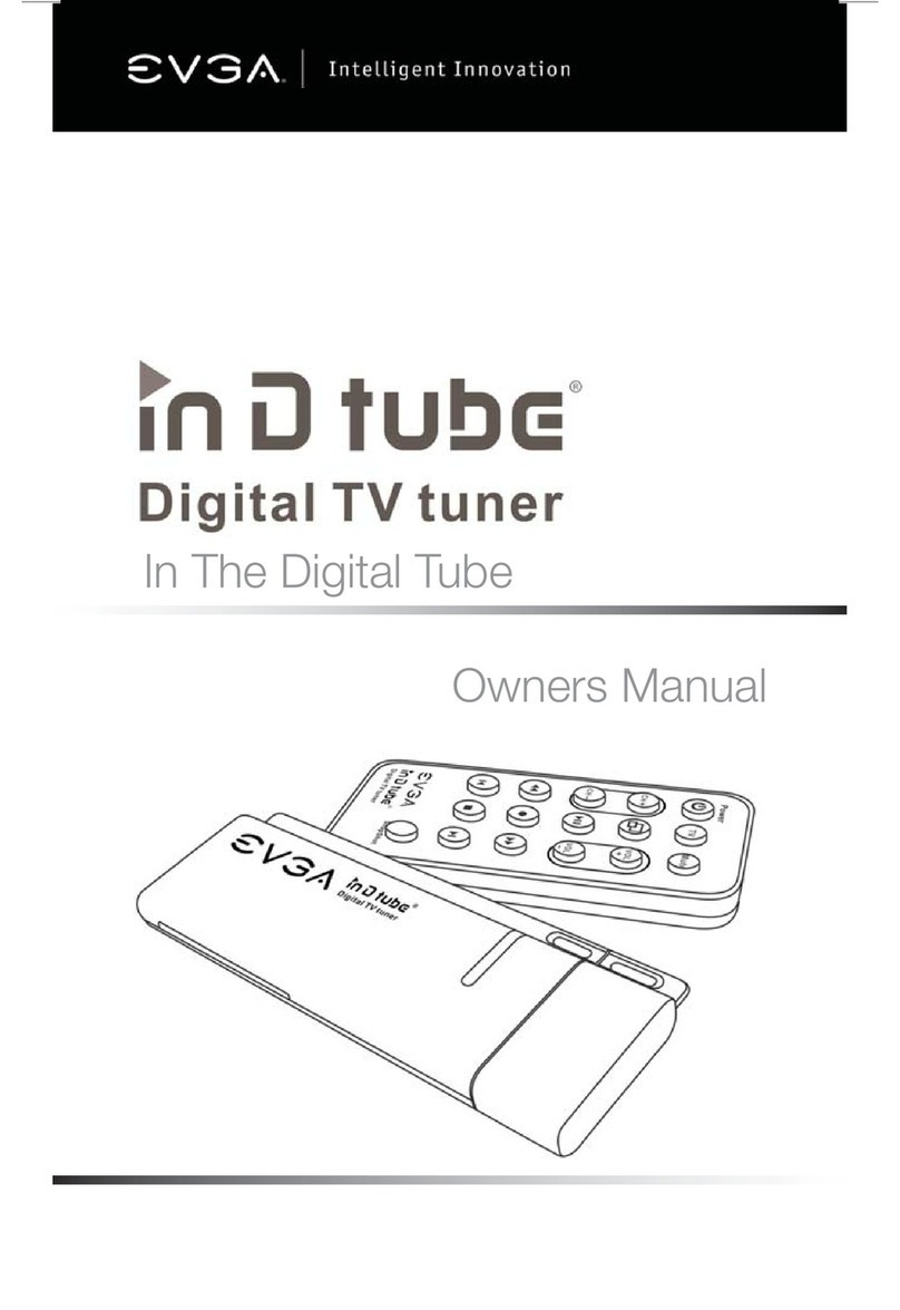 EVGA inDtube owner's manual