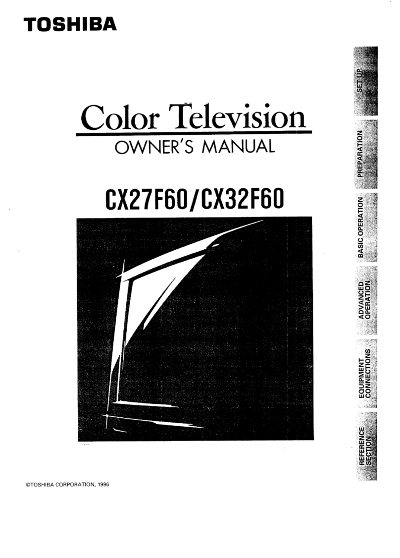 Toshiba CX27F60 User manual
