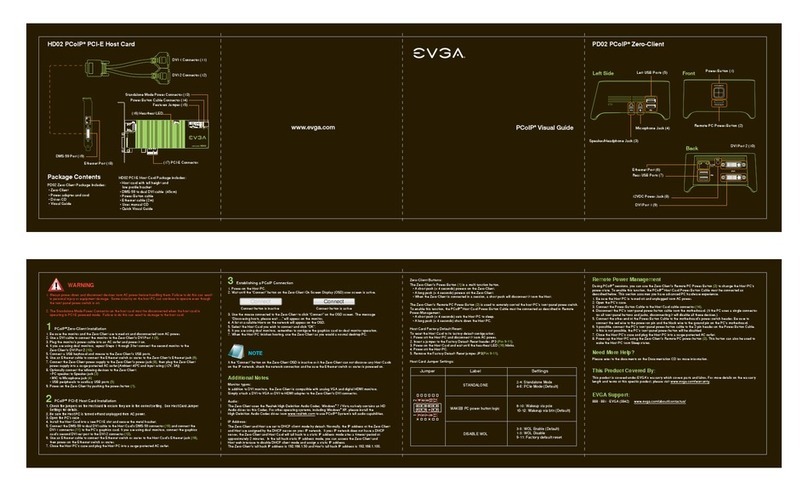 EVGA PCoIP User manual