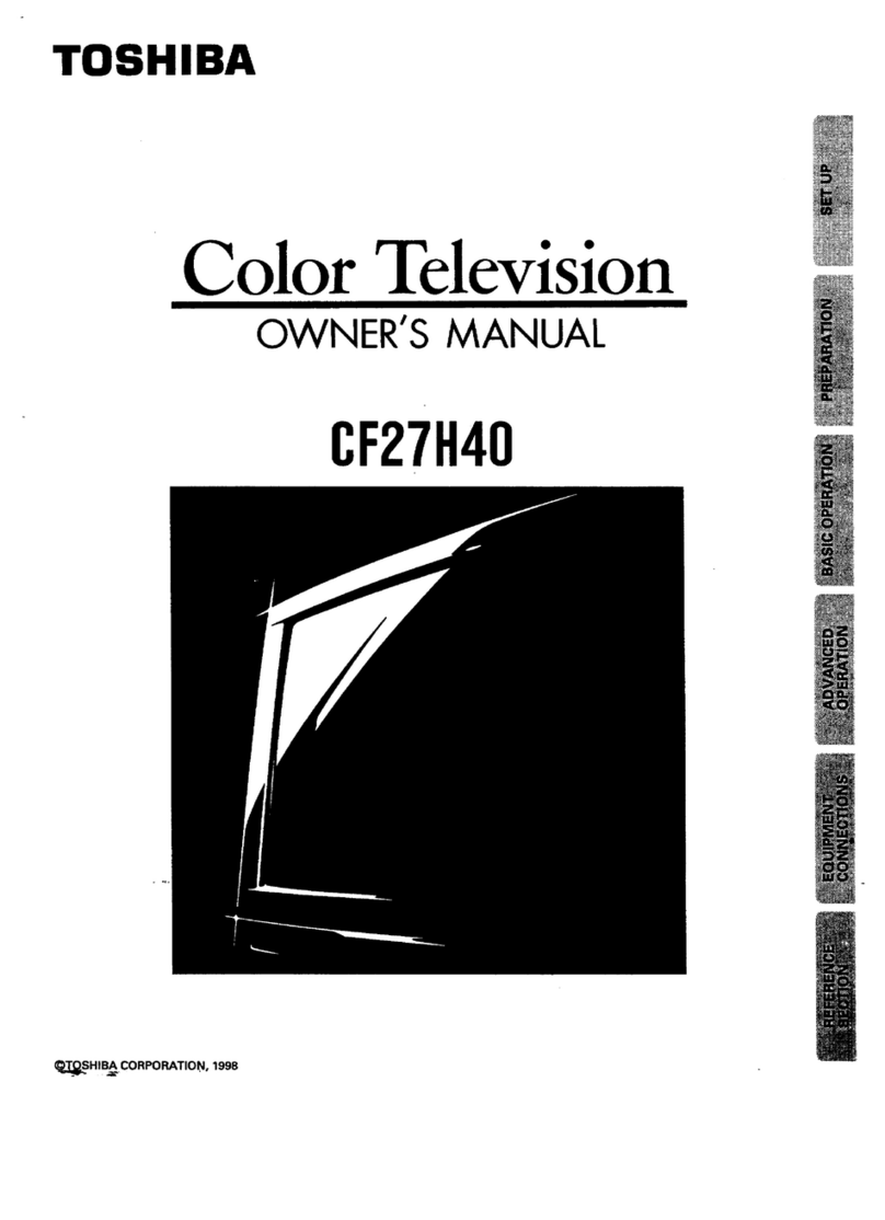 Toshiba CF27H40 User manual