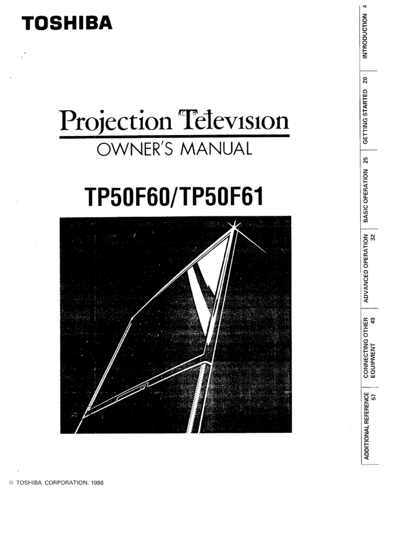 Toshiba TP50F61 owner's manual
