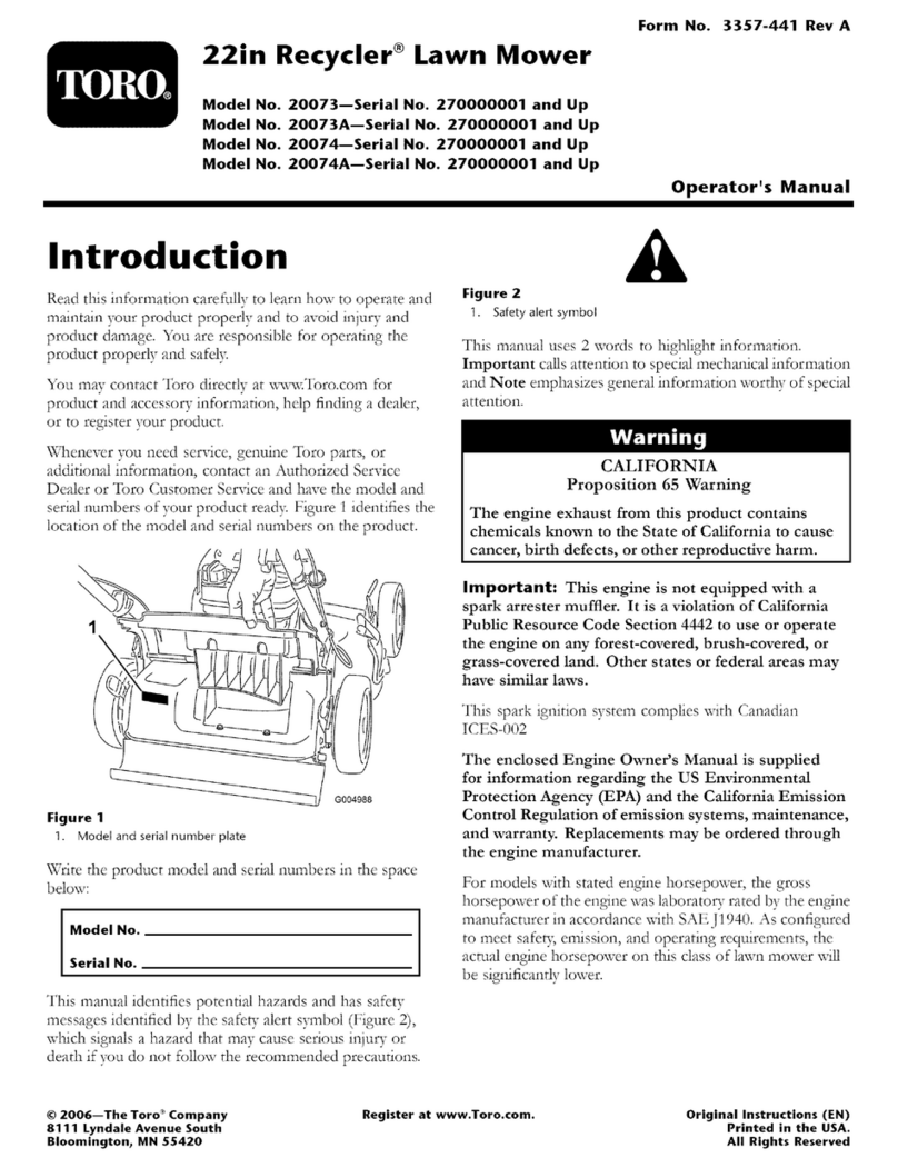 Toro Recycler 20074A User manual